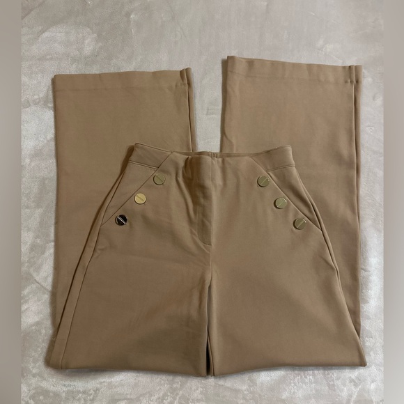 SPANX Ponte Button Front Wide Leg
Pant in Toffee - size small - Picture 1 of 5